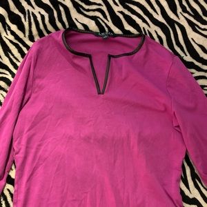 Magenta Ralph Lauren Blouse